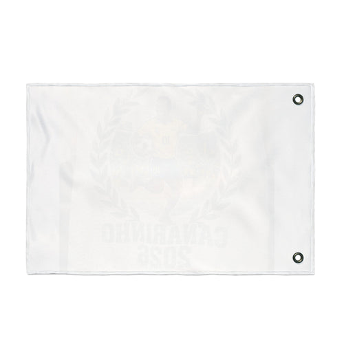 Canarinho 2026 Soccer Flag — Double-Sided Brazil Football Banner